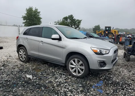 2015 Mitsubishi Outlander Sport Es из США, поврежденный, VIN 4A4AP3AU7FE001864